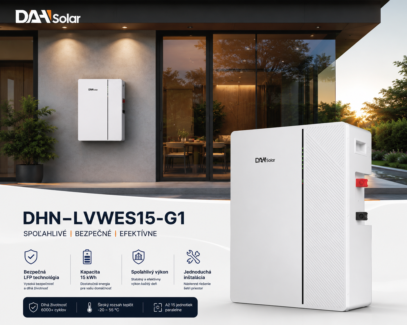 Lítiová batéria 14,33 kWh