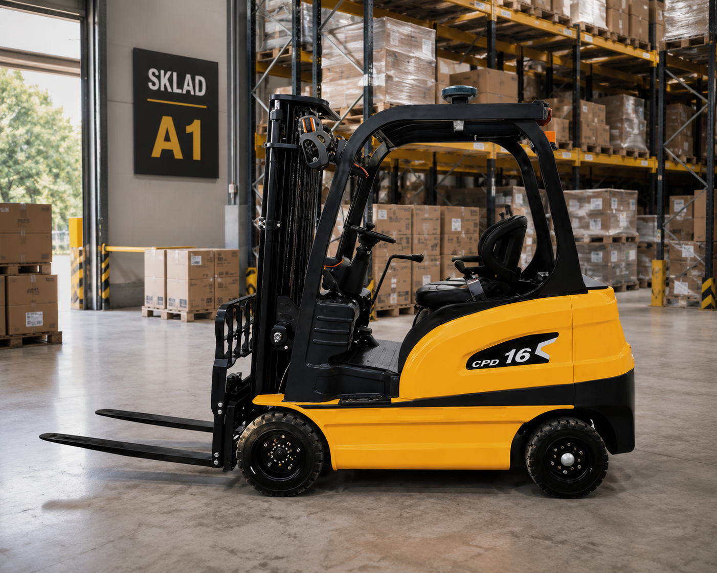 Elektrický vysokozdvižný vozík 1,5t Liftor